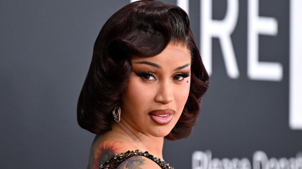 Cardi B’s Beehive Updo Made Her an Entire Foot Taller—See the Photos